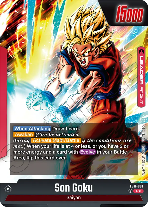 Son Goku (Alternative Art) FB11-001 — Brightness of Hope (FB11)