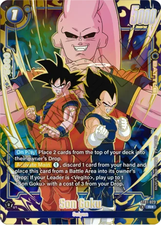 Son Goku (Alternative Art) ST01-023 — Story Booster 01 (ST01)