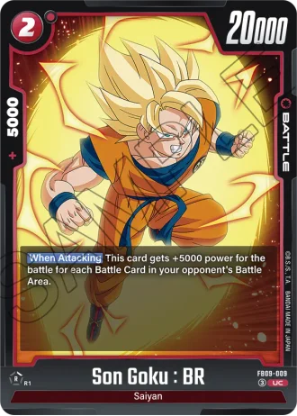 Son Goku : BR FB09-009 — Dual Evolution (FB09)