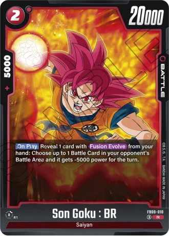 Son Goku : BR  FB09-010 — Dual Evolution (FB09)