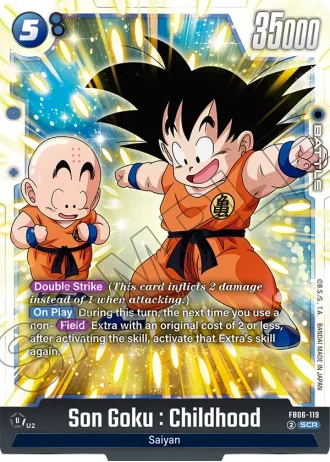 Son Goku : Childhood FB06-119 — Rivals Clash (FB06)