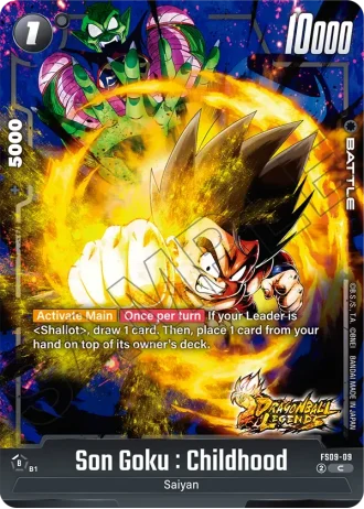 Son Goku : Childhood  FS09-009 — Starter Deck EX: Shallot (FS09)