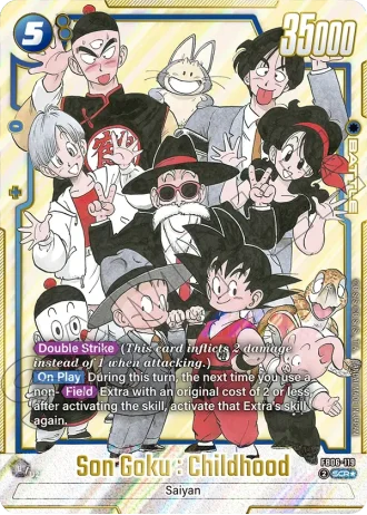 Son Goku : Childhood  SB02-119 — Manga Booster 02 (SB02)