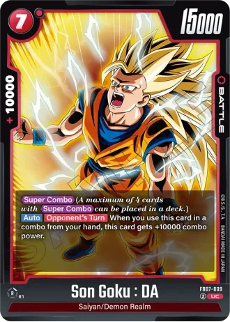 Son Goku : DA  FB07-009 — Wish for Shenron (FB07)