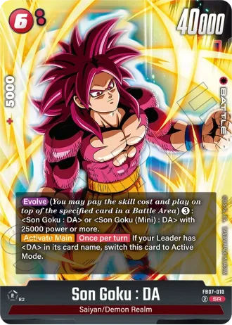 Son Goku : DA  FB07-010 — Wish for Shenron (FB07)