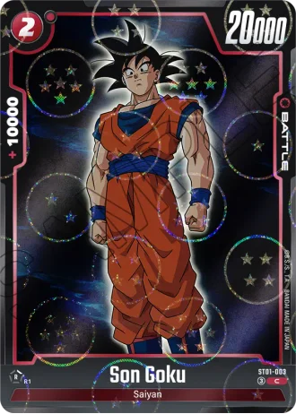 Son Goku (Dragon Ball Pattern) ST01-003 — Story Booster 01 (ST01)