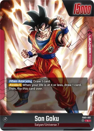 Son Goku FB01-001 — Awakened Pulse (FB01)