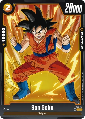 Son Goku FB02-117 — Blazing Aura (FB02)