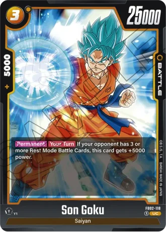 Son Goku FB02-118 — Blazing Aura (FB02)