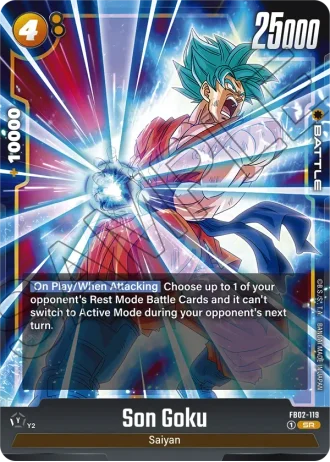 Son Goku FB02-119 — Blazing Aura (FB02)