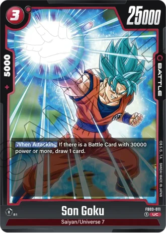 Son Goku FB03-011 — Raging Roar (FB03)
