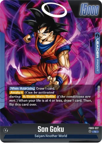 Son Goku FB03-027 — Raging Roar (FB03)