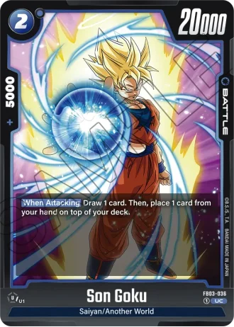Son Goku FB03-036 — Raging Roar (FB03)