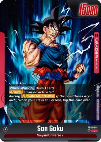 Son Goku  FB04-001 — Ultra Limit (FB04)