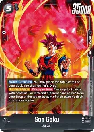 Son Goku  FB07-104 — Wish for Shenron (FB07)
