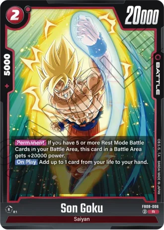 Son Goku FB08-006 — Saiyan's Pride (FB08)