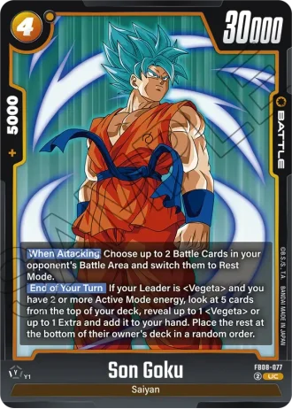 Son Goku FB08-077 — Saiyan's Pride (FB08)