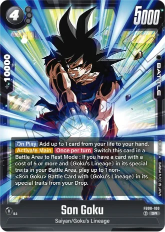 Son Goku FB08-100 — Saiyan's Pride (FB08)