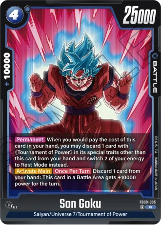 Son Goku  FB09-035 — Dual Evolution (FB09)