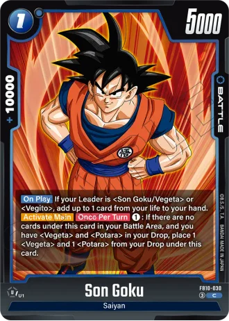 Son Goku FB10-030 — Cross Force (FB10)