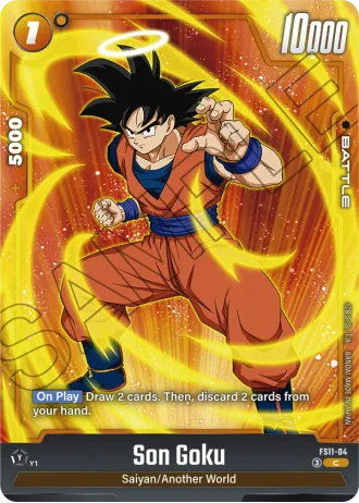 Son Goku  FS11-04 — Starter Deck EX: The Phase of Evolution (FS11)