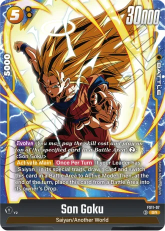 Son Goku FS11-07 — Starter Deck EX: The Phase of Evolution (FS11)