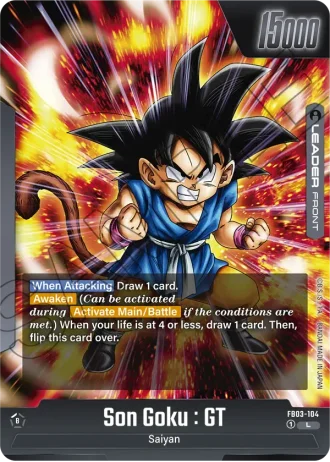 Son Goku : GT FB03-104 — Raging Roar (FB03)