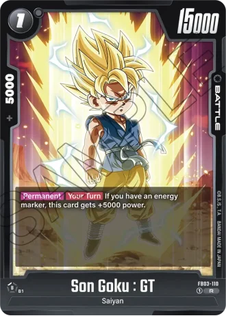 Son Goku : GT  FB03-110 — Raging Roar (FB03)