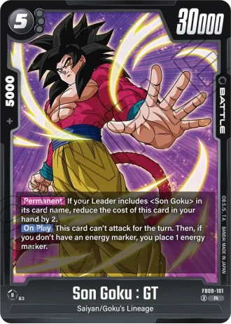 Son Goku : GT  FB08-101 — Saiyan's Pride (FB08)
