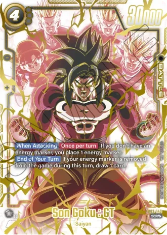 Son Goku : GT (Super Alternative Art) FB03-140 — Raging Roar (FB03)