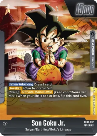 Son Goku Jr. (Alternative Art) FB08-097 — Saiyan's Pride (FB08)