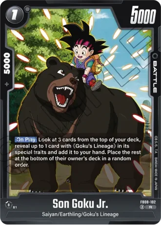 Son Goku Jr. FB08-102 — Saiyan's Pride (FB08)
