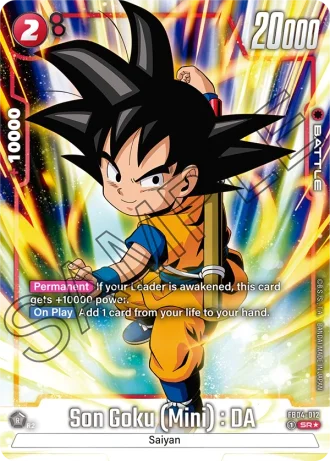Son Goku (Mini) : DA (Alternative Art) FB04-012 — Ultra Limit (FB04)