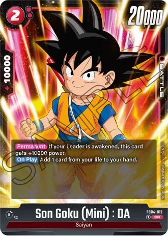 Son Goku (Mini) : DA  FB04-012 — Ultra Limit (FB04)