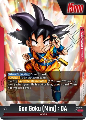 Son Goku (Mini) : DA FS06-001 — Son Goku (Mini) (FS06)