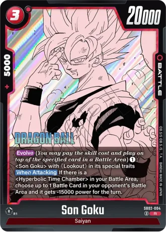 Son Goku SB02-004 — Manga Booster 02 (SB02)