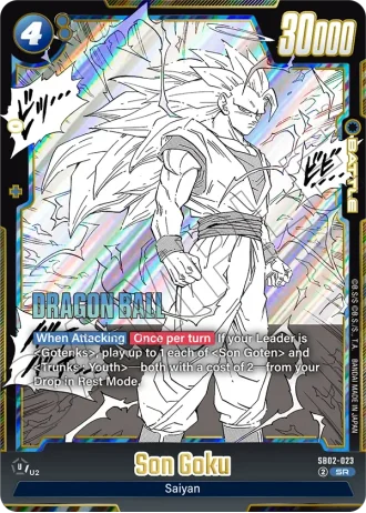 Son Goku SB02-023 — Manga Booster 02 (SB02)
