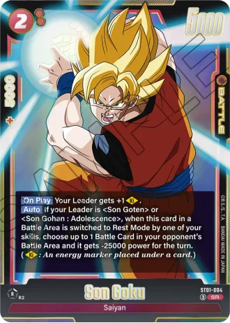 Son Goku  ST01-004 — Story Booster 01 (ST01)