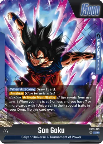 Son Goku (Super Alternative Art) FB09-025 — Dual Evolution (FB09)