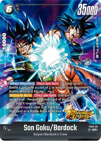 Son Goku/Bardock  FS09-008 — Starter Deck EX: Shallot (FS09)