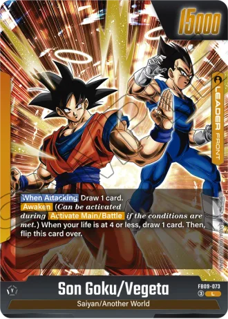 Son Goku/Vegeta  FB09-073 — Dual Evolution (FB09)