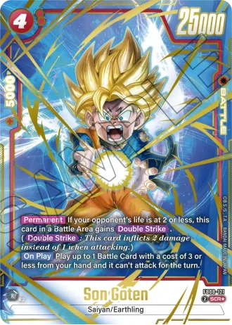 Son Goten (Alternative Art) FB08-121 — Saiyan's Pride (FB08)