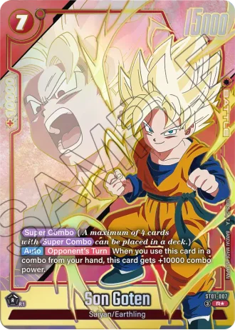 Son Goten (Alternative Art) ST01-007 — Story Booster 01 (ST01)