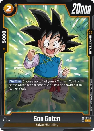 Son Goten  FB02-120 — Blazing Aura (FB02)