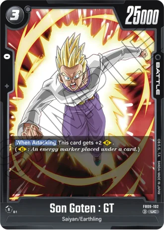 Son Goten : GT  FB09-102 — Dual Evolution (FB09)