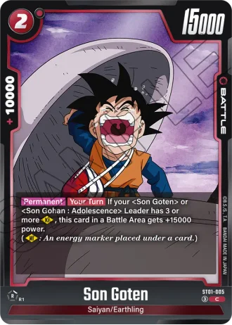 Son Goten ST01-005 — Story Booster 01 (ST01)