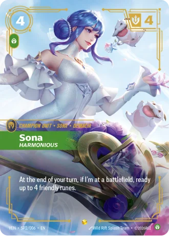 Sona, Harmonious SP2/006 — Vendetta