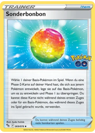 Sonderbonbon #069/78 — Pokémon GO