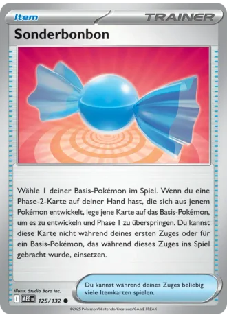 Sonderbonbon #125/132 — Mega-Entwicklung