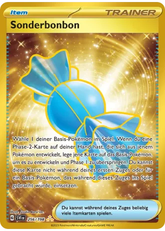 Sonderbonbon #256/198 — Karmesin & Purpur